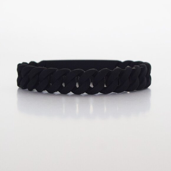 Marc Jacobs Rubber Silicone Bracelet in Black - Picture 3 of 6
